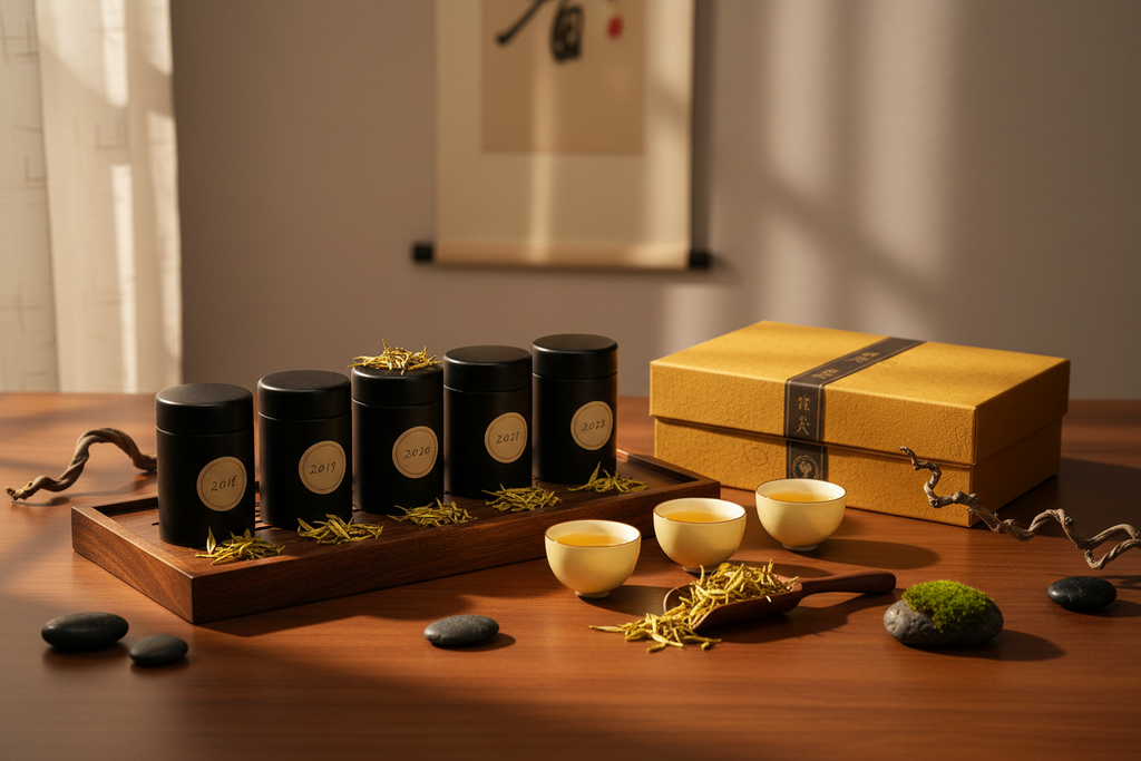 Multi-Vintage Huang Ya Tea Tasting Set Product Image